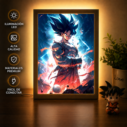 HeroFlash | Cuadro LED Dragon Ball